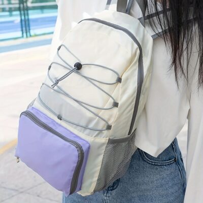 折叠双肩包3 foldable hiking backpack.